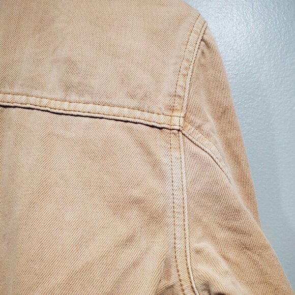 Free People Women's Natural Out In The Thunder Utility Romper Tan+ Size M/L - Picture 15 of 16